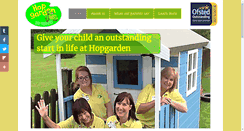 Desktop Screenshot of hopgardennursery.co.uk